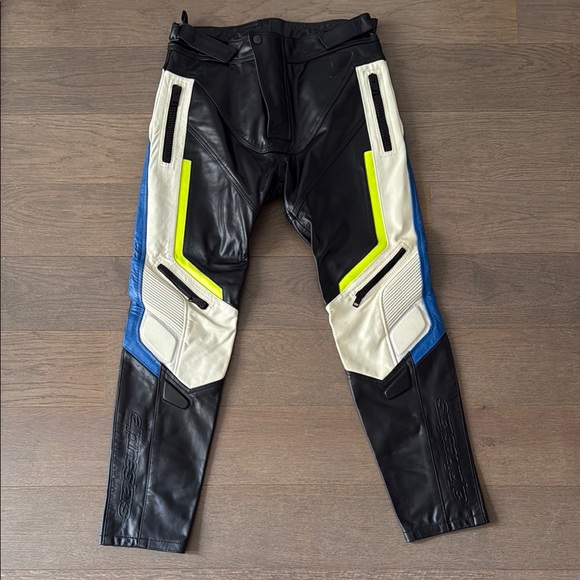 Diesel Leather Motorcycle Pants